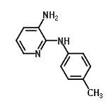 结构式 CAS# 70358-38-2, N<sup>2</sup>-(4-甲基苯基)-2,3-吡啶二胺