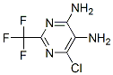 结构式 CAS# 709-57-9, 6-氯-2-(三氟甲基)-4,5-嘧啶二胺