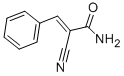 结构式 CAS# 709-79-5, 2-氰基-3-苯基丙烯酰胺