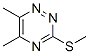 结构式 CAS# 7275-70-9, 3-(甲硫基)-5,6-二甲基-1,2,4-三嗪