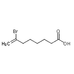 结构式 CAS# 732248-52-1, 7-溴-7-辛烯酸
