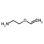 结构式 CAS# 7336-29-0, 2-(乙烯基氧基)乙胺
