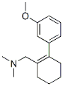 结构式 CAS# 73825-64-6, 1-[2-(3-甲氧基苯基)-1-环己烯基]-N,N-二甲基甲胺