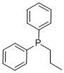 结构式 CAS# 7650-84-2, 二苯基-N-丙基膦