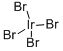 structure of CAS# 7789-64-2, Iridium Bromide;Iridium Bromide (Irbr4)