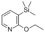 结构式 CAS# 782479-88-3, 2-乙氧基-3-三甲基硅烷基-吡啶