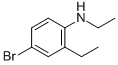 结构式 CAS# 81090-37-1, 4-溴-N,2-二乙基苯胺