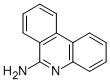结构式 CAS# 832-68-8, 菲啶-6-胺