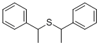 structure of CAS# 838-59-5, Di(alpha-Phenylethyl) Sulfide;1-(1-Phenylethylthio)Ethylbenzene;Nsc66452;St5443200