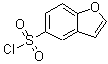 structure of CAS# 869885-60-9, 1-Benzofuran-5-sulfonyl chloride;5-BENZOFURANSULFONYLCHLORIDE;Benzofuran-5-sulfonyl chloride