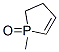 structure of CAS# 872-45-7, 2,3-Dihydro-1-methyl-1H-phosphole 1-oxide;2,3-Dihydro-1-Methyl-1H-Phosphole 1-Oxide