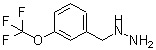 结构式 CAS# 887595-84-8, [3-(三氟甲氧基)苄基]肼