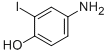 结构式 CAS# 89640-51-7, 4-氨基-2-碘-苯酚