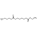 结构式 CAS# 898776-48-2, 8-氧代十三烷酸乙酯