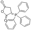 结构式 CAS# 906-65-0, 2-(三苯基亚磷基)丁二酸酐