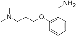 结构式 CAS# 916766-87-5, 2-[3-(二甲基氨基)丙氧基]-苯甲胺