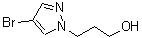 结构式 CAS# 925180-06-9, 3-(4-溴-1H-吡唑-1-基)-1-丙醇
