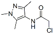 结构式 CAS# 92764-65-3, 2-氯-N-(1,3,5-三甲基-1H-吡唑-4-基)乙酰胺