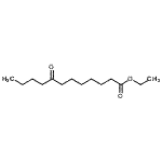 结构式 CAS# 97037-83-7, 乙基8-氧代月桂酸酯