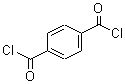structure of CAS# 100-20-9, Terephthaloyl chloride;1,4-Benzenedicarbonyl dichloride; 1,4-Benzenedicarbonyl chloride; Terephthaloyl dichloride; TCl
