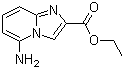 structure of CAS# 1000017-97-9, 5-Aminoimidazo[1,2-a]pyridine-2-carboxylic acid ethyl ester