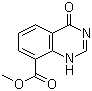 structure of CAS# 1000578-10-8, Methyl 3,4-dihydro-4-oxoquinazoline-8-carboxylate;3,4-Dihydro-4-oxo-8-quinazolinecarboxylic acid methyl ester