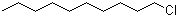 structure of CAS# 1002-69-3, 1-Chlorodecane;Decyl chloride