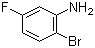 structure of CAS# 1003-99-2, 2-Bromo-5-fluoroaniline