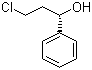 structure of CAS# 100306-34-1, (S)-3-Chloro-1-phenyl-1-propanol;(S)-(-)-3-Chloro-1-phenyl-1-propanol