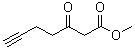structure of CAS# 100330-50-5, Methyl 3-oxo-6-heptynoate