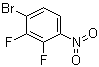 structure of CAS# 1003708-24-4, 2,3-Difluoro-4-bromonitrobenzene