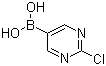 structure of CAS# 1003845-06-4, 2-Chloropyrimidine-5-boronic acid