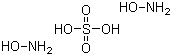 structure of CAS# 10039-54-0, Hydroxylamine sulfate;Hydroxylammonium sulfate; Bis(hydroxylammonium) sulphate