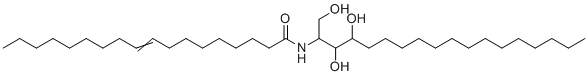 structure of CAS# 100403-19-8, Ceramides;N-(1,3,4-trihydroxyoctadecan-2-yl)octadec-9-enamide