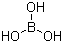 structure of CAS# 10043-35-3, Orthoboric acid ;Boracic acid; Boron trihydroxide; Boric acid; Entimaden; Flea Prufe; NSC 81726