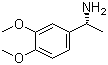 结构式 CAS# 100570-24-9, (R)-1-(3,4-二甲氧基苯基)乙胺