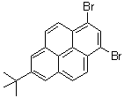 结构式 CAS# 1005771-04-9, 1,3-二溴-7-叔丁基芘