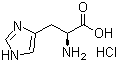 structure of CAS# 1007-42-7, L-Histidine hydrochloride