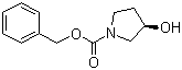 structure of CAS# 100858-33-1, (R)-(-)-1-Cbz-3-pyrrolidinol;(R)-3-Hydroxy-pyrrolidine-1-carboxylic acid benzyl ester
