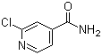 structure of CAS# 100859-84-5, 2-Chloroisonicotinamide;2-Chloropyridine-4-carboxamide