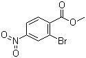 structure of CAS# 100959-22-6, Methyl 2-bromo-4-nitrobenzoate