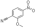 structure of CAS# 101084-96-2, 2-Methoxy-4-nitrobenzonitrile