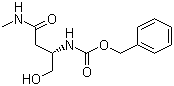 structure of CAS# 1012059-95-8, Benzyl [(R)-1-hydroxy-4-(methylamino)-4-oxobutan-2-yl]carbamate