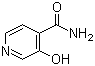 structure of CAS# 10128-73-1, 3-Hydroxy-4-pyridinecarboxamide;3-Hydroxyisonicotinamide