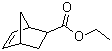 structure of CAS# 10138-32-6, 5-Norbornene-2-carboxylic acid ethyl ester;5-Norbornenecarboxylic acid ethyl ester; Ethyl 5-norbornene-2-carboxylate; NSC 26489; NSC 62714