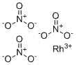 structure of CAS# 10139-58-9, Rhodium(III) nitrate;rhodium(+2) cation trinitrate