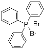 structure of CAS# 1034-39-5, Dibromotriphenylphosphorane;Triphenyldibromophosphorane