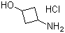 structure of CAS# 1036260-25-9, 3-Aminocyclobutanol hydrochloride