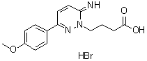 结构式 CAS# 104104-50-9, Gabazine