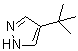 structure of CAS# 105285-21-0, 4-tert-Butylpyrazole